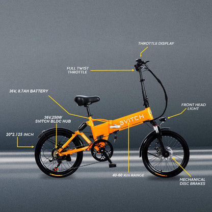 Premium Edition Electric Foldable Bike